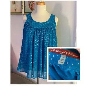 Shimmer and shine in this MacDougal & Houston top